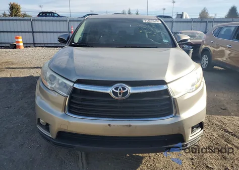 2014 Toyota Highlander Le from USA, damaged, VIN 5TDBKRFH0ES067044